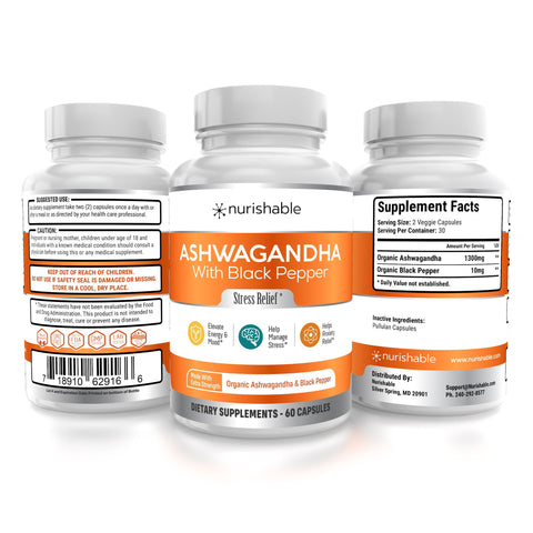 Image of ashwagandha capsules 