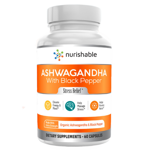 Image of Ashwagandha Capsules - to help you relax, focus and increase energy